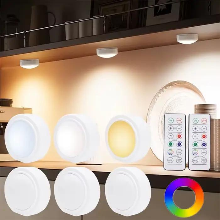 Lampes à piles, 16 couleurs changeantes
