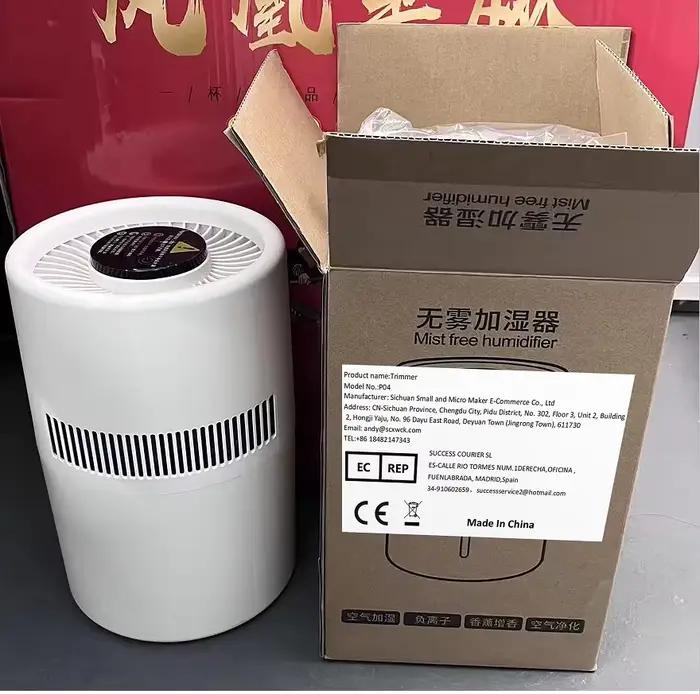 HOMEFISH Humidificateur purificateur d'air sans brouillard pour bureau à domicile