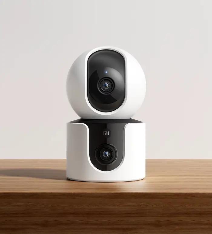 Caméra intelligente Xiaomi C300 à double objectif PTZ 360 ° Détection par IA