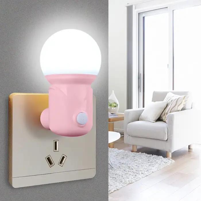 LED enfichable veilleuse LED gradateur bébé soins infirmiers oeil sommeil lumière chambre