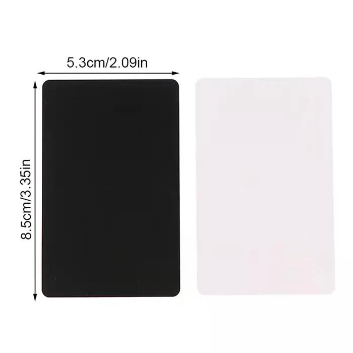 5/10 pièces NFC215 cartes noires et blanches réinscriptibles NFC NT-AG215