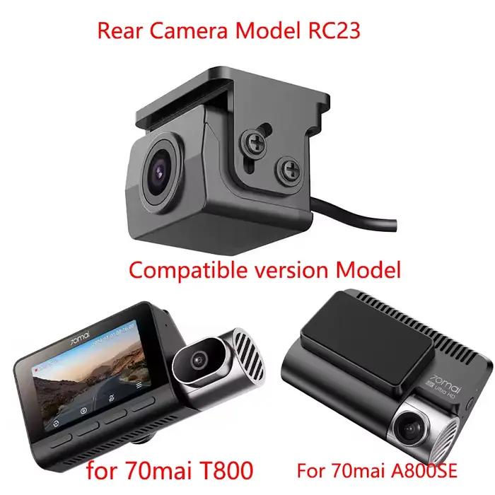 Caméra Arrière 70mai RC23 HD 1080P Sony IMX662 Avec Grand Angle 140° Pour Voiture Occasions Routières Sécurité Conduite Confort Visibilité Clarté Image