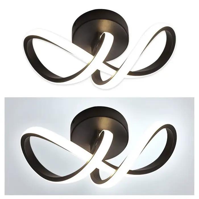 Plafonniers LED modernes pour couloir
