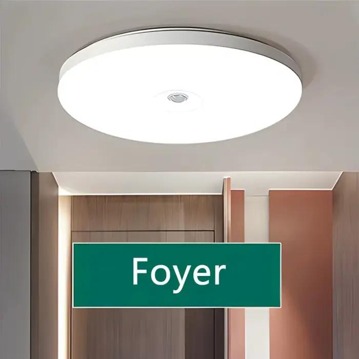 Détecteur de mouvement LED plafonnier humain infrarouge détection lumière porche couloir escalier balcon luminaires ménagers