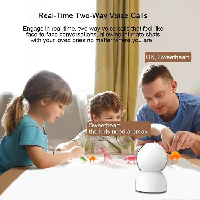 XIAOMI Caméra Wifi intelligente de sécurité domestique PTZ 2K