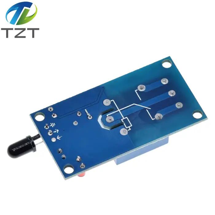 Module de capteur de détection de flamme infrarouge IR 1 canal 5V 12V