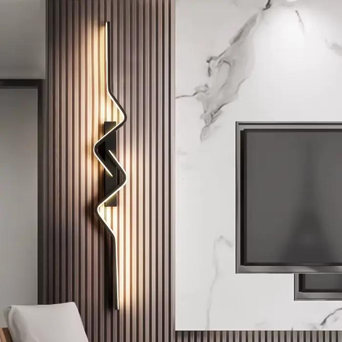 Escalier moderne applique murale nordique salon lumières