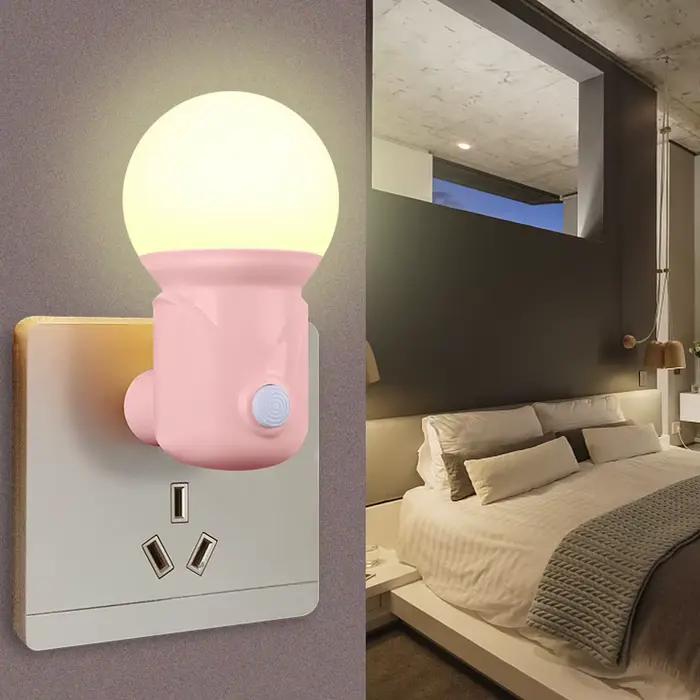LED enfichable veilleuse LED gradateur bébé soins infirmiers oeil sommeil lumière chambre