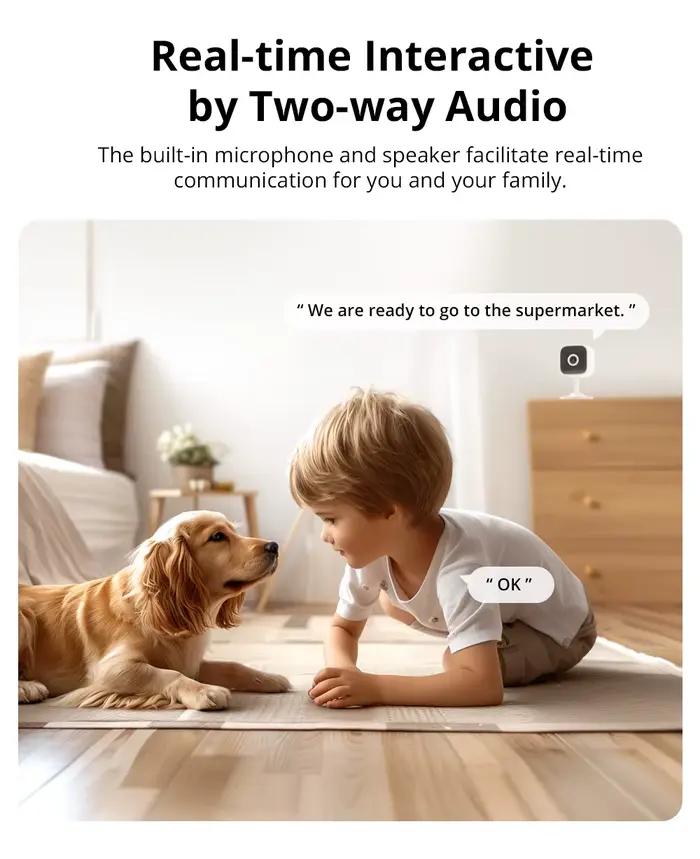 SONOFF CAM Slim Gen2 WiFi caméra de sécurité à domicile intelligente 1080P HD détection de mouvement Audio bidirectionnel eWeLink APP prise en charge Alexa Google