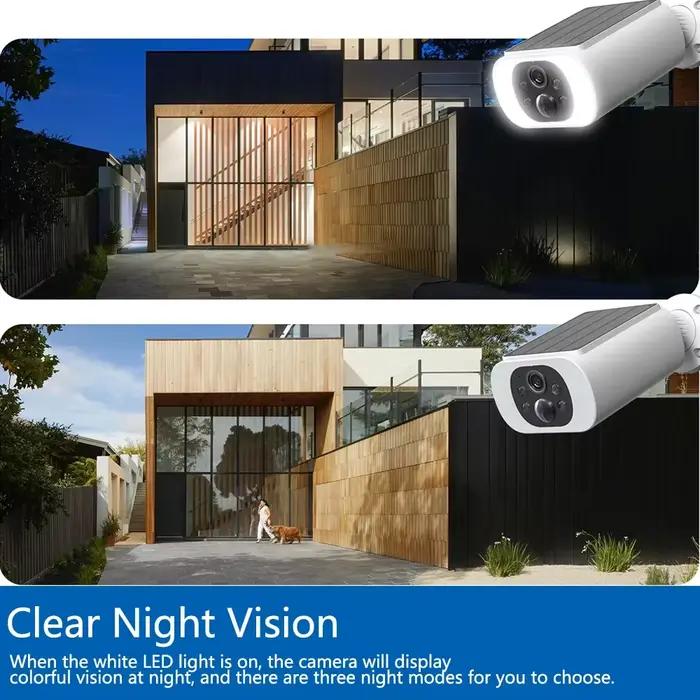 Caméra solaire sans fil 5MP Tuya Smartlife pour extérieur