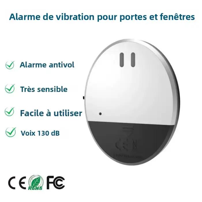 Alarme de porte et de fenêtre à vibration