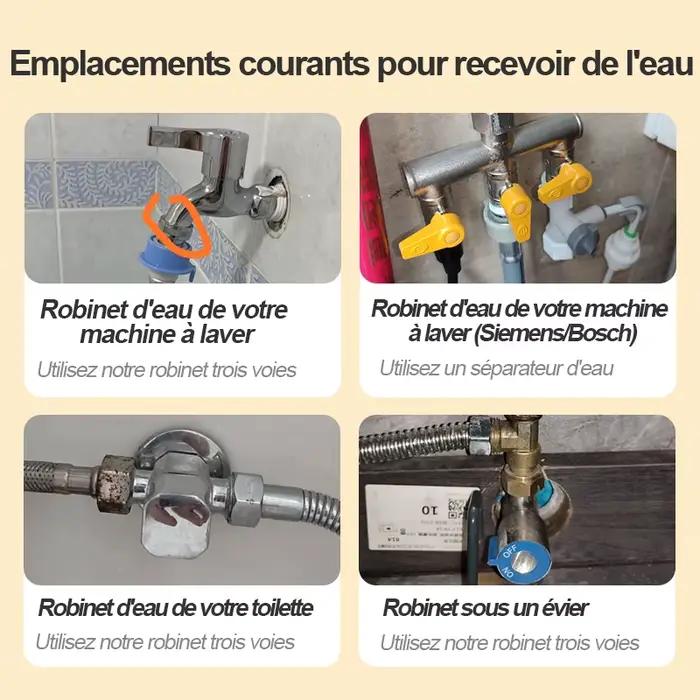 Compatible with Roborock S8 pro Ultra /S7 Max Robot Kit de changement d'eau sous vide recharge