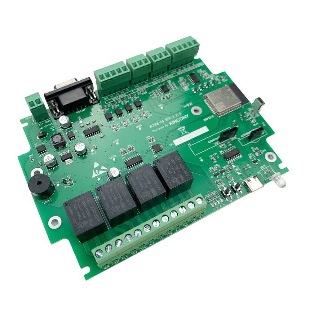 KC868-A4 carte de développement ESP32 Wifi cite Switch MQTT TCP Web HTTP ESPhome Home Assistant Tase
