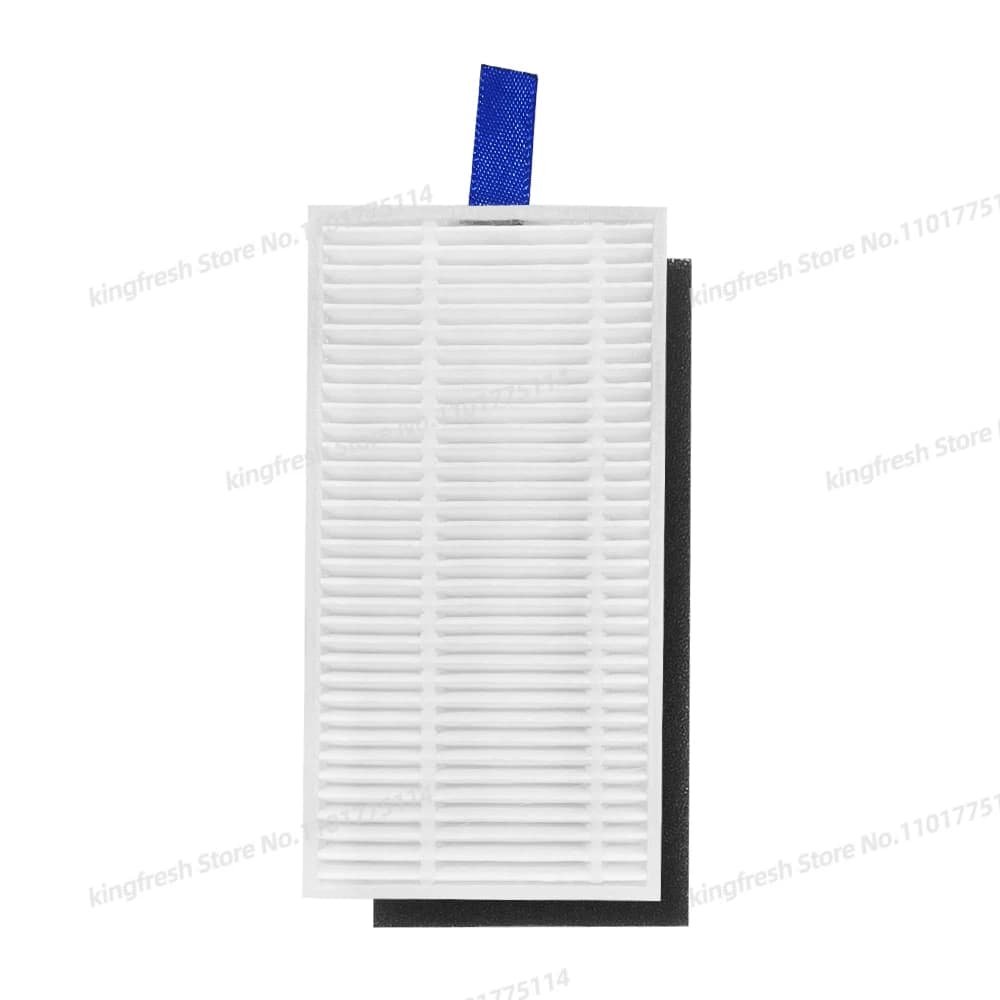 Compatible avec Xiaomi Robot Vacuum E5 / C108 Pièces de Rechange Brosse Latérale Filtre HEPA Chiffon