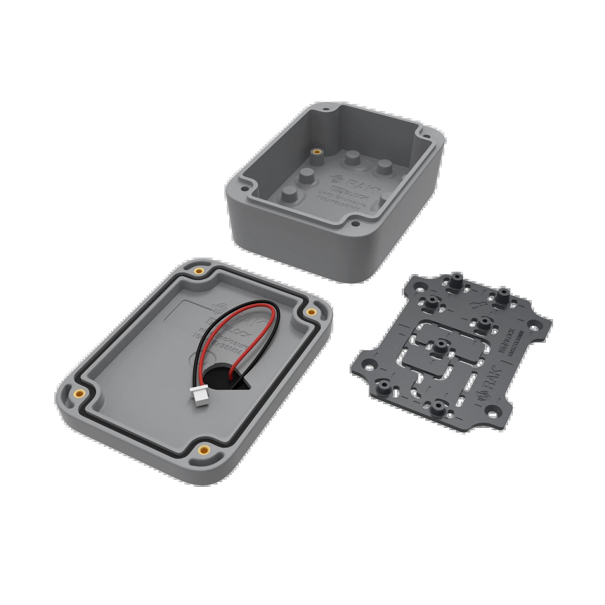 Boîtier Unify IP65 100x75x38 Solaire |   En option avec antenne LoRa et Bluetooth intégrée
