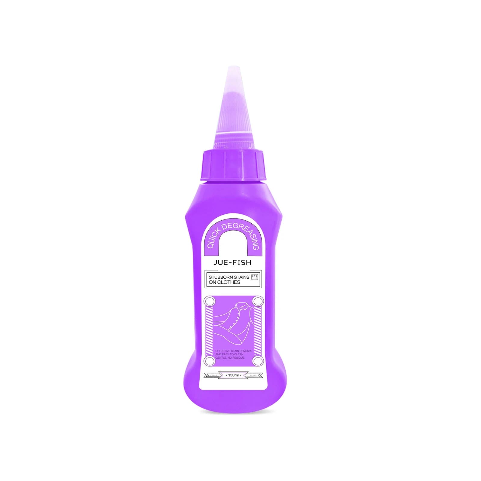 Jue-Fish-Détergent liquide pour lessive, décontamination rapide des vêtements