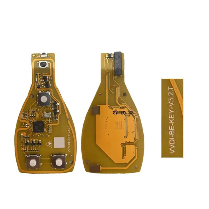 Xhorse – clé VVDI BE Pro pour Mercedes Benz V3.2, puce de clé à distance PCB, Version améliorée, int