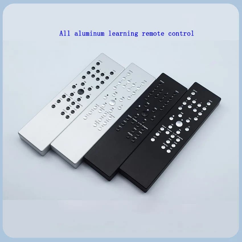Télécommande infrarouge universelle intelligente en aluminium, haute qualité, pour Audio HiFi, CD, D