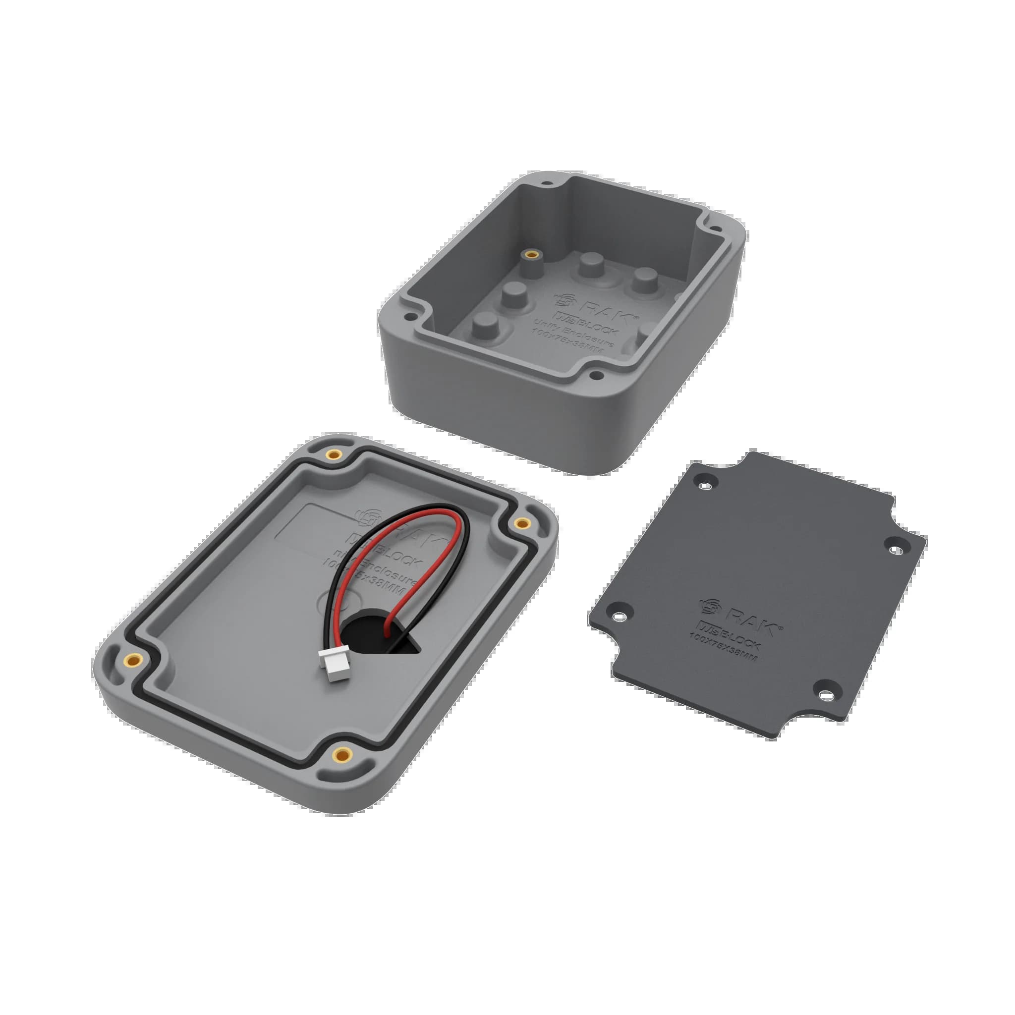 Boîtier Unify IP65 100x75x38 Solaire |   En option avec antenne LoRa et Bluetooth intégrée
