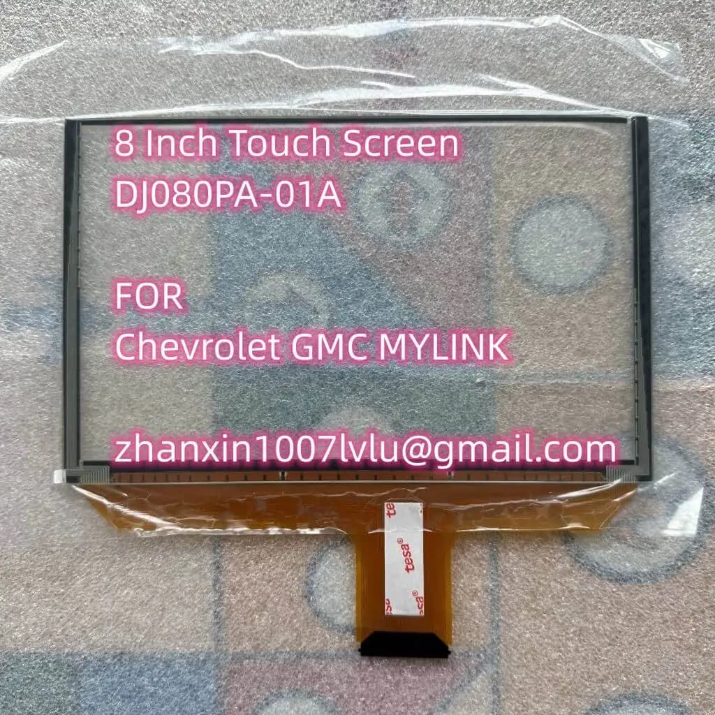 Nouveau 8 pouces 55 broches 60903XC écran tactile DJ080PA-01A pour Chevrolet GMC MYLINK voiture CD A