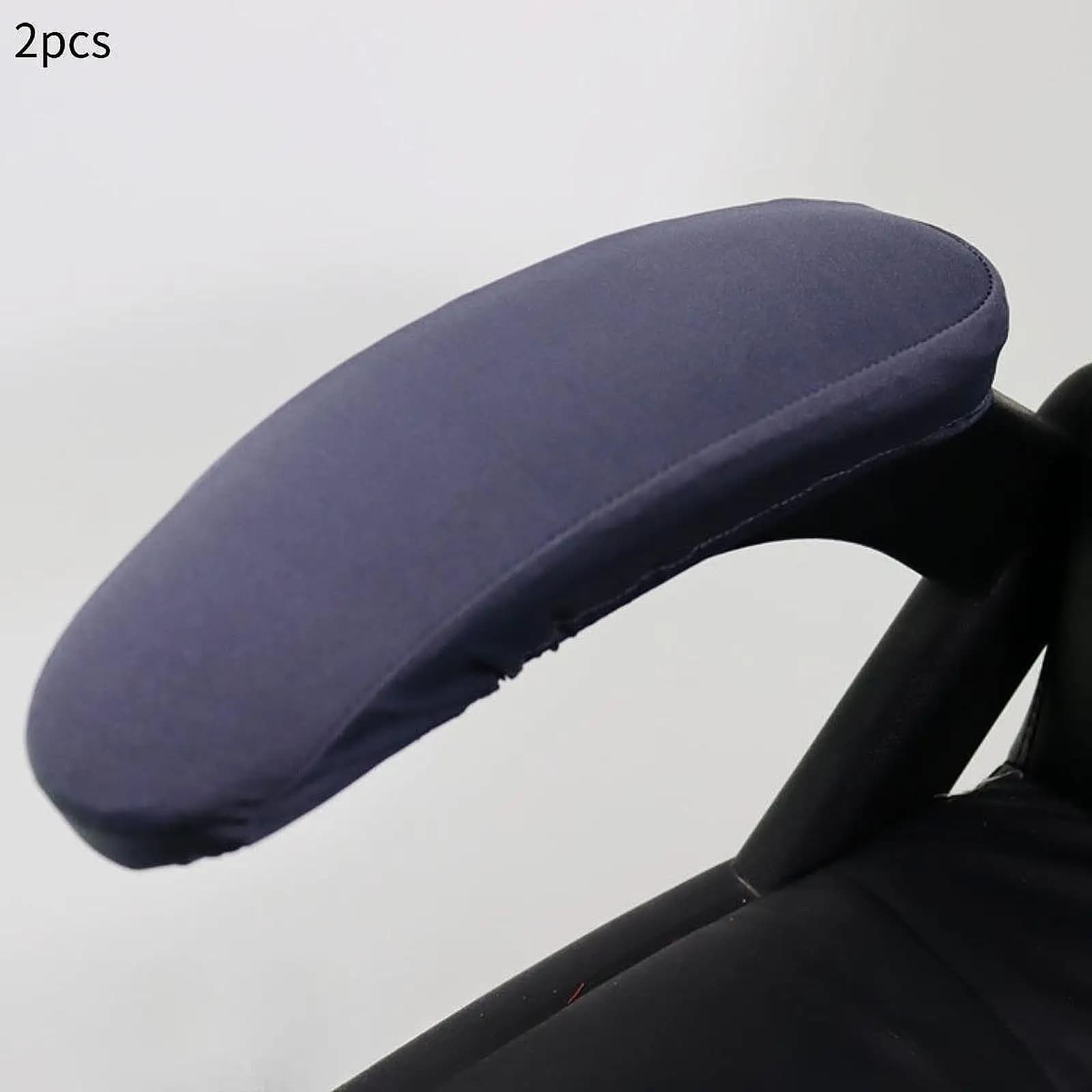 2 housses de protection amovibles pour accoudoirs de chaise de bureau, coussinets de protection lava