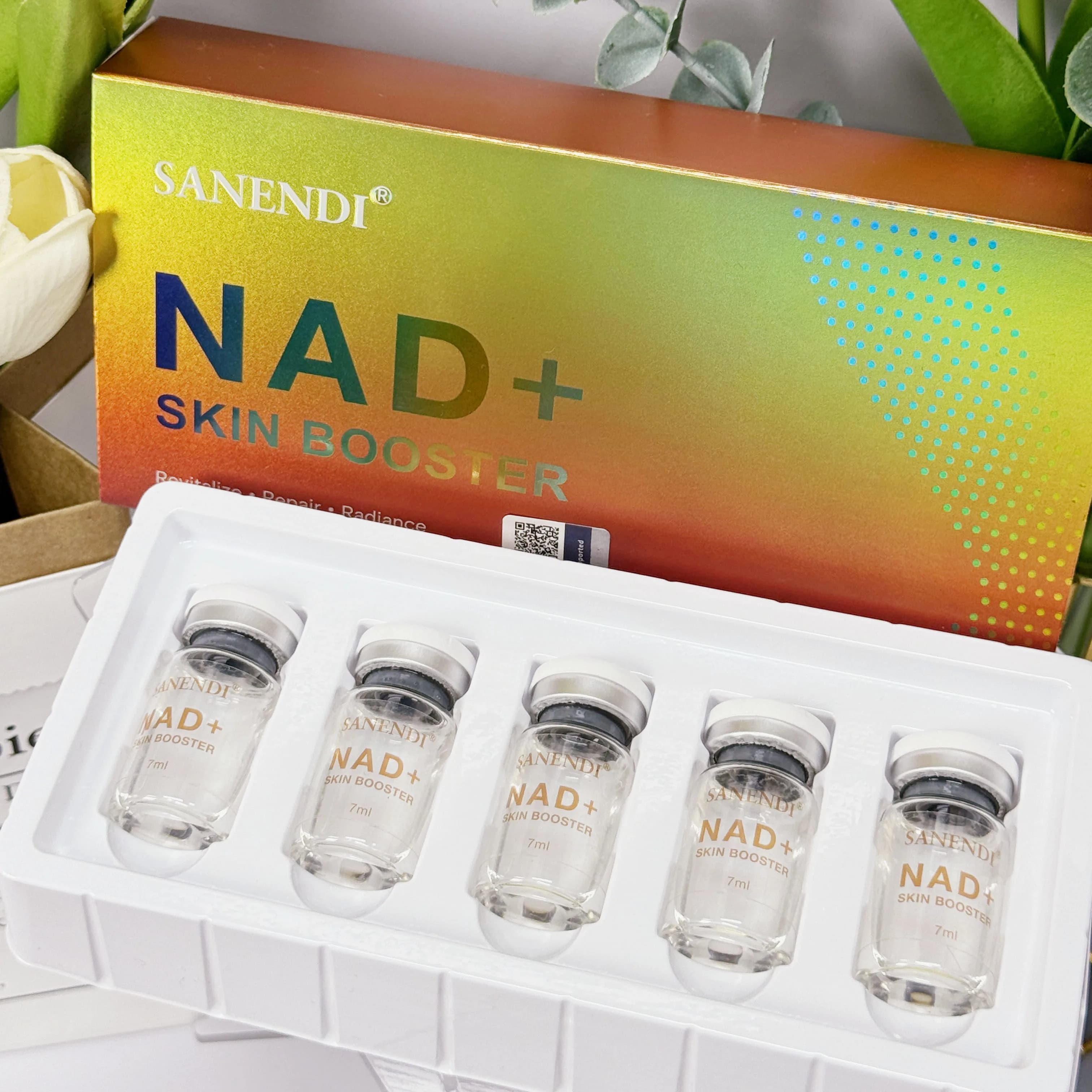Sanendi NAD + corée produit de soin de la peau Essence complexe pour une texture légère et sensation