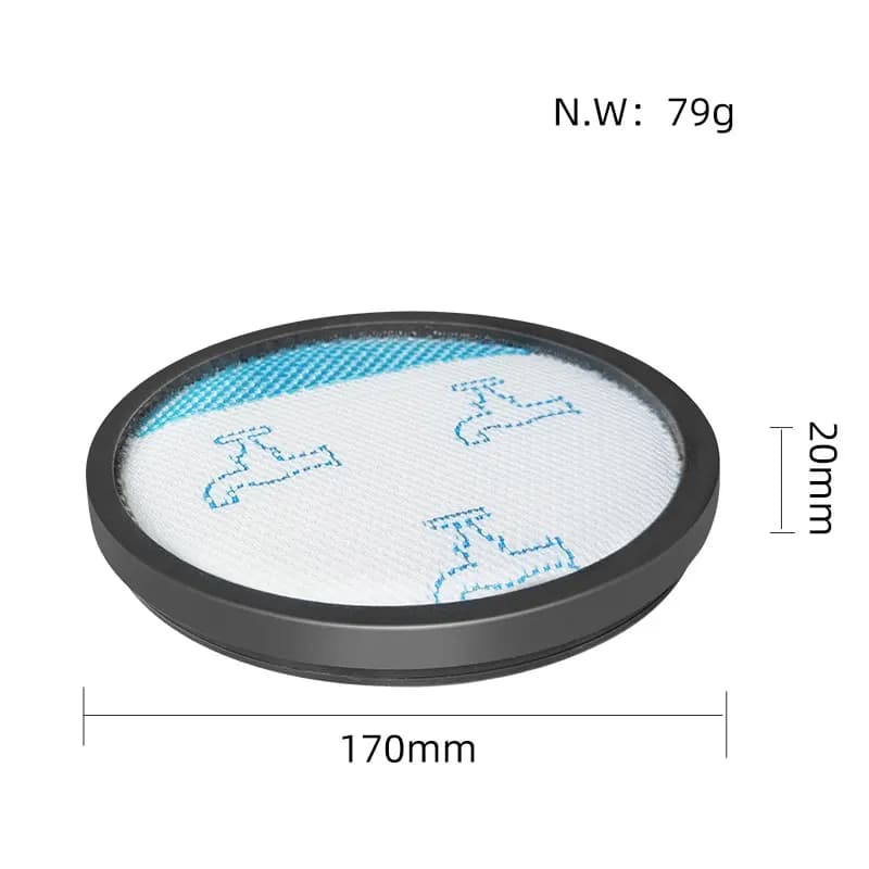 Filtre Hepa adapté pour Rowenta Compact Power XXL RO4811EA / RO4823EA / RO4825EA / RO4826EA / RO4853