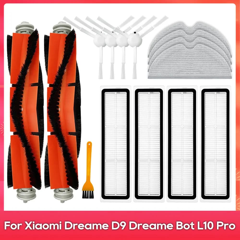 Compatible pour ( Dreame D9, L10 Pro, Trouver Robot LDS Vacuum Finder ) Pièces de Rechange Accessoir