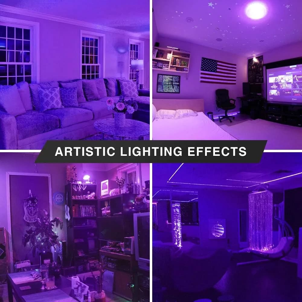 Ampoule Led E27 9W UV, lumière noire 395nm, lampe ultraviolette, peinture corporelle, lumières fluor