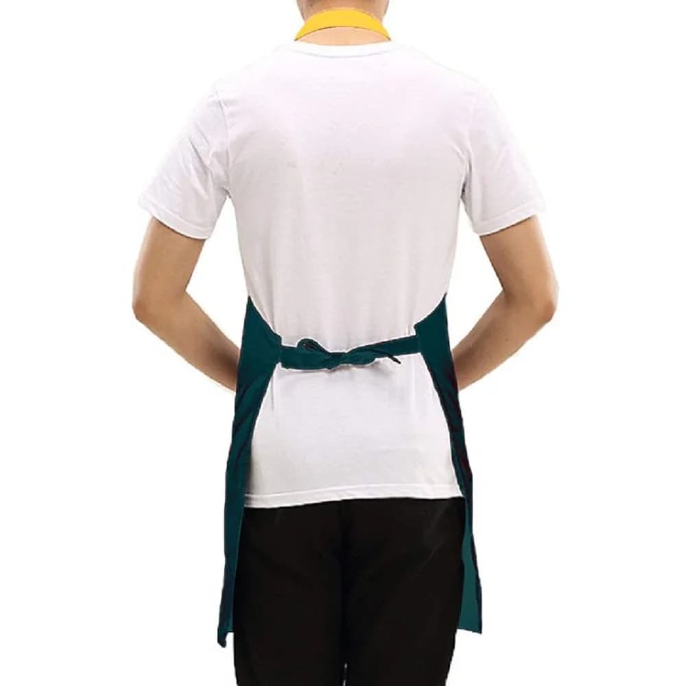 28 po. X 26 po. Tablier vert imperméable pour chef cuisinier, outil de travail, jardinage, cuisine, 