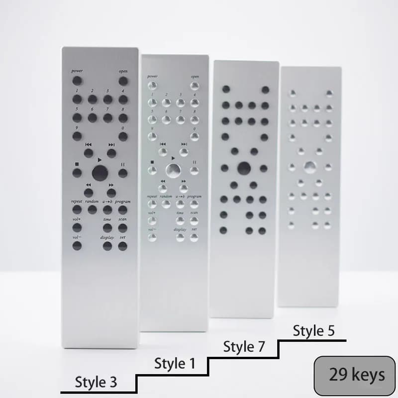 Télécommande infrarouge universelle intelligente en aluminium, haute qualité, pour Audio HiFi, CD, D