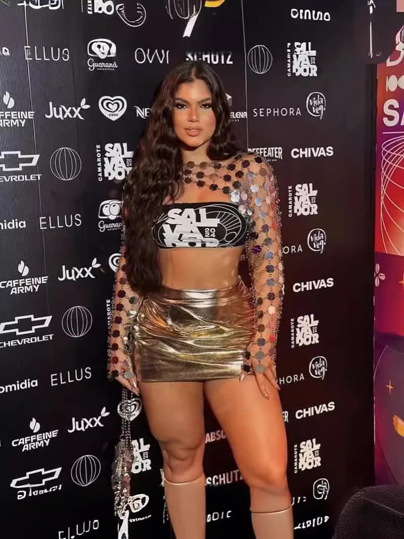 Haut à manches longues avec décor à paillettes pour femmes, haut métallique solide, magnifique festi