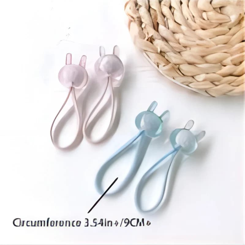 10 pièces enfants filles mignon cravate haute élasticité élastiques cheveux corde