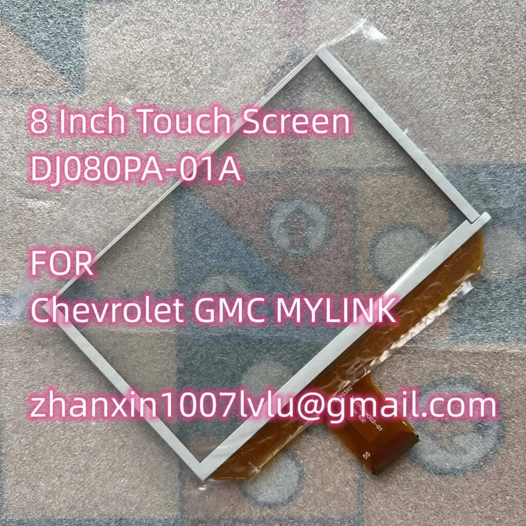 Nouveau 8 pouces 55 broches 60903XC écran tactile DJ080PA-01A pour Chevrolet GMC MYLINK voiture CD A