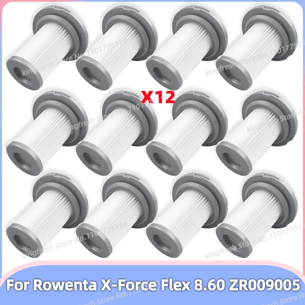 Compatible avec Rowenta X-Force Flex 8.60 ZR009005 Pièces de rechange pour aspirateur sans fil Filtr