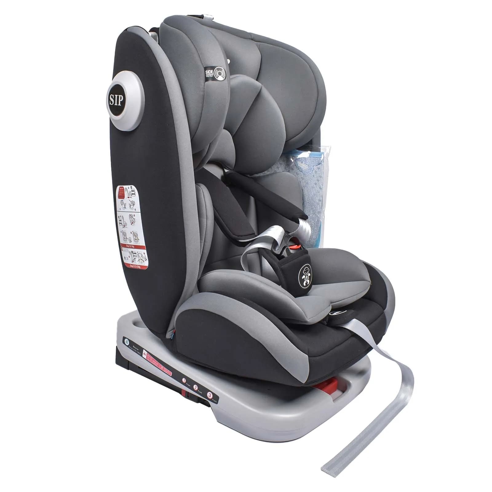 AP02 KL005 Siège auto bébé siège enfant rotatif à 360° avec ISOFIX et position de repos, groupe 0+1/