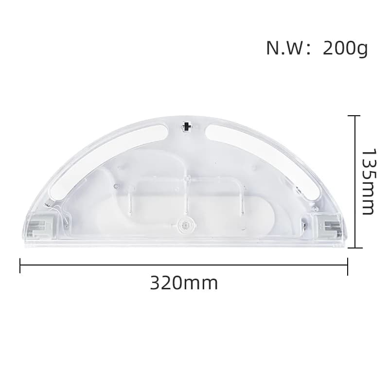 Compatible avec (Dreame D9, D9 Max, D9 Pro, L10 Pro, Trouver Robot LDS Vacuum Finder) Réservoir d'ea