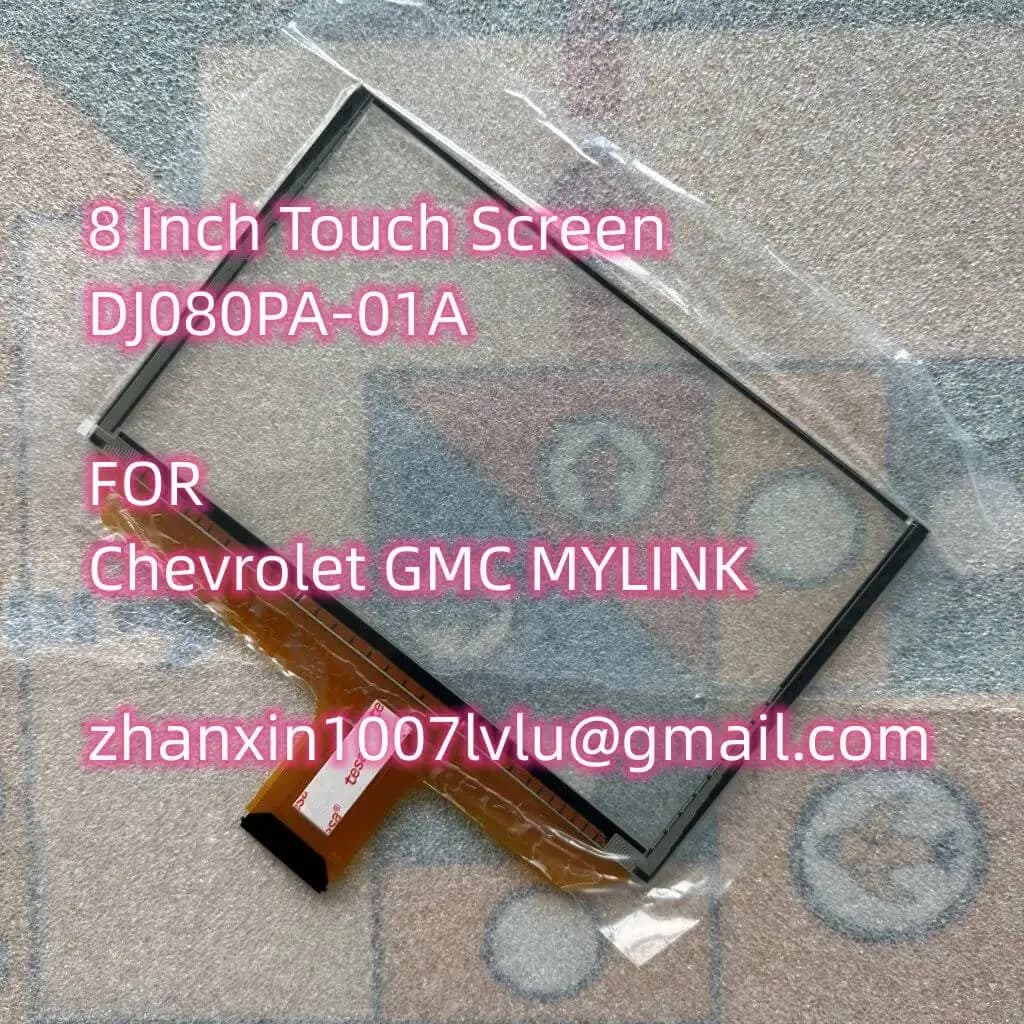 Nouveau 8 pouces 55 broches 60903XC écran tactile DJ080PA-01A pour Chevrolet GMC MYLINK voiture CD A