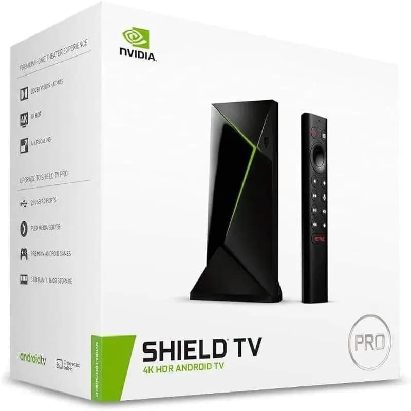 NVIDIA SHIELD Android TV Pro Lecteur multimédia en streaming Achat en gros Films 4K HDR Sports en di