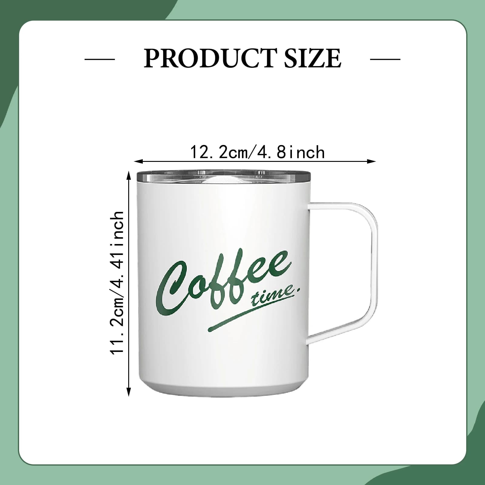 Tasse à thé en bois faite à la main avec poignée, tasses à café et à bière, utilisation en plein air