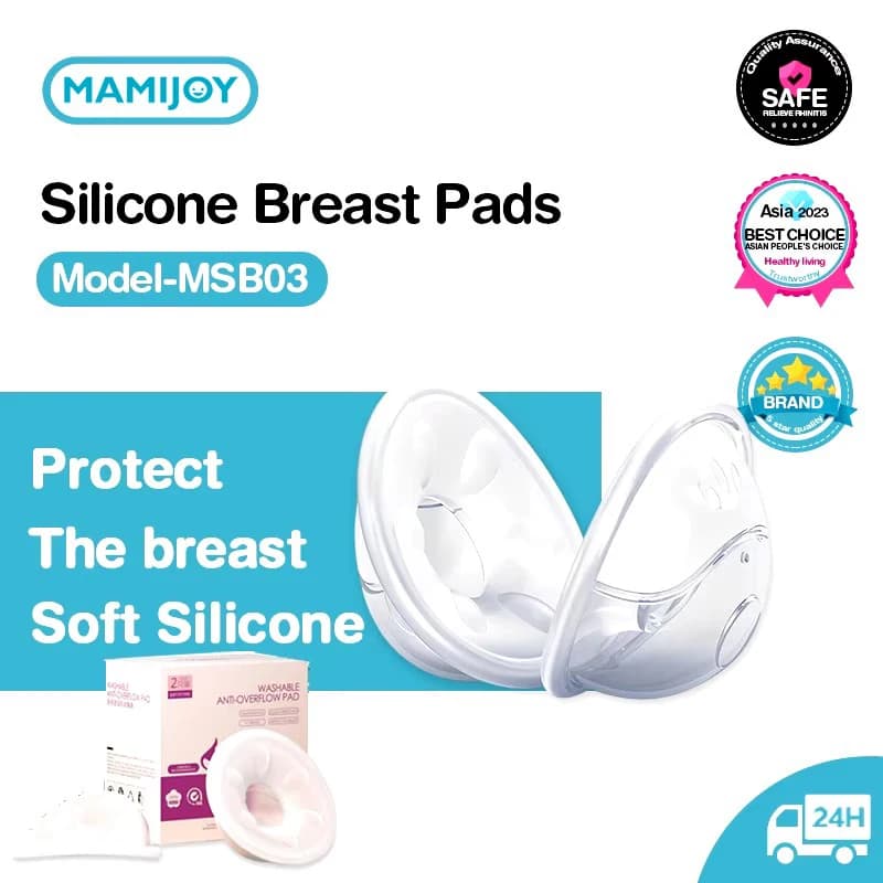 MAMIJOY MSB03 2 pièces économiseur de lait portable pour l'allaitement collecteur de lait maternel m