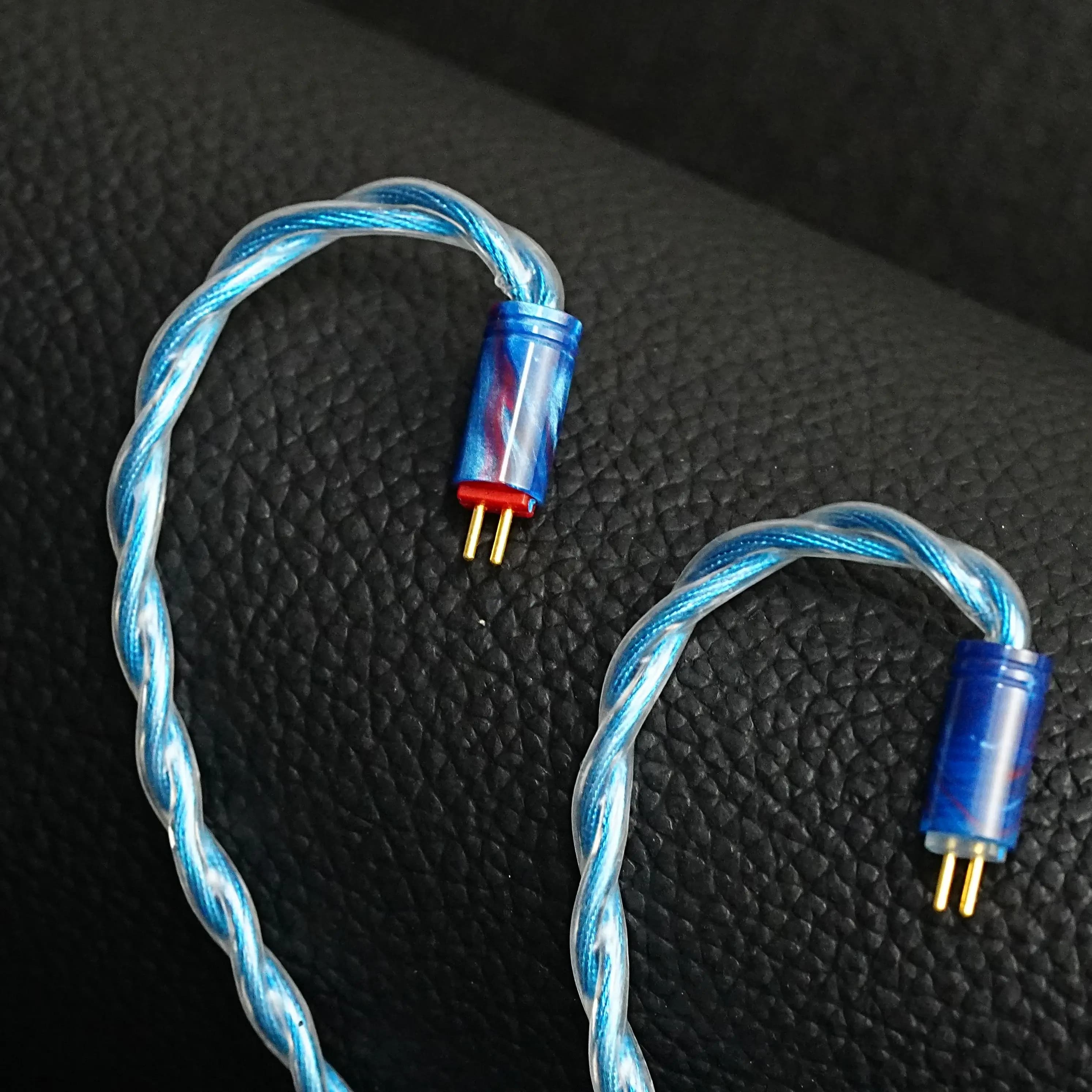 XINHS 4Core 7NOCC hybride graphène Litz Structure écouteur câble de mise à niveau IE900 2PIN MMCX QD