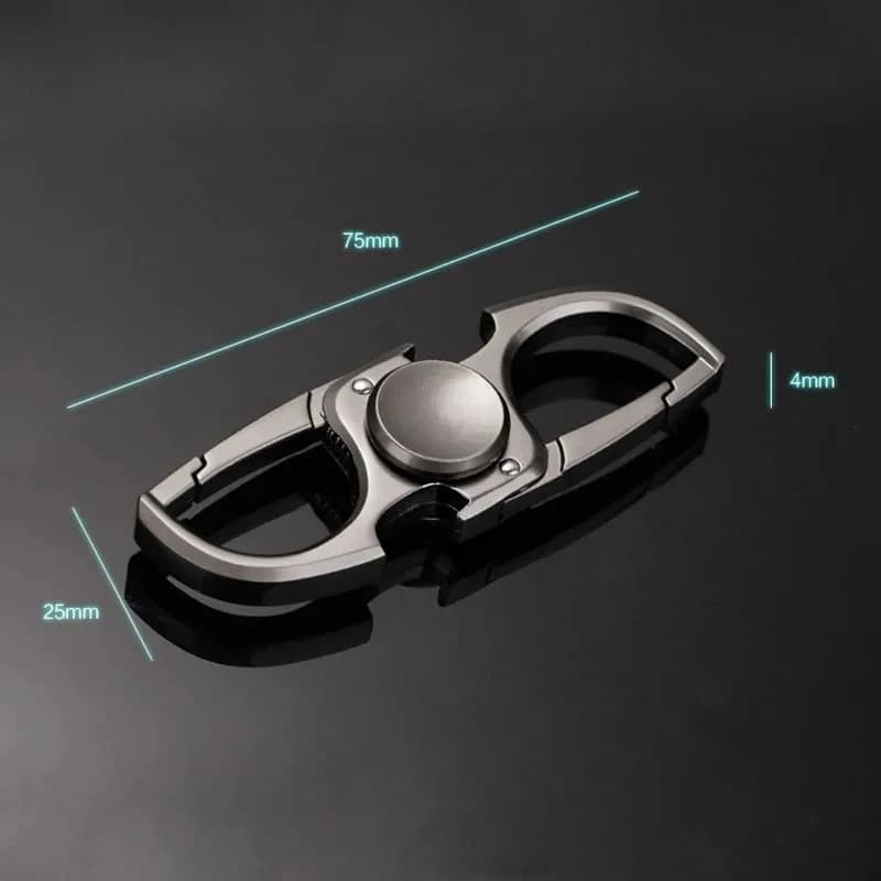 Spinner à doigt Fidget main Spinner Anti-anxiété jouet soulage le Stress doigt Spinner Ketchain ouvr
