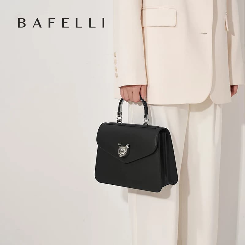 2025 BAFELLI CAT femmes nouvelle mode sac à main dame élégant affaires femme cuir marque de luxe déc