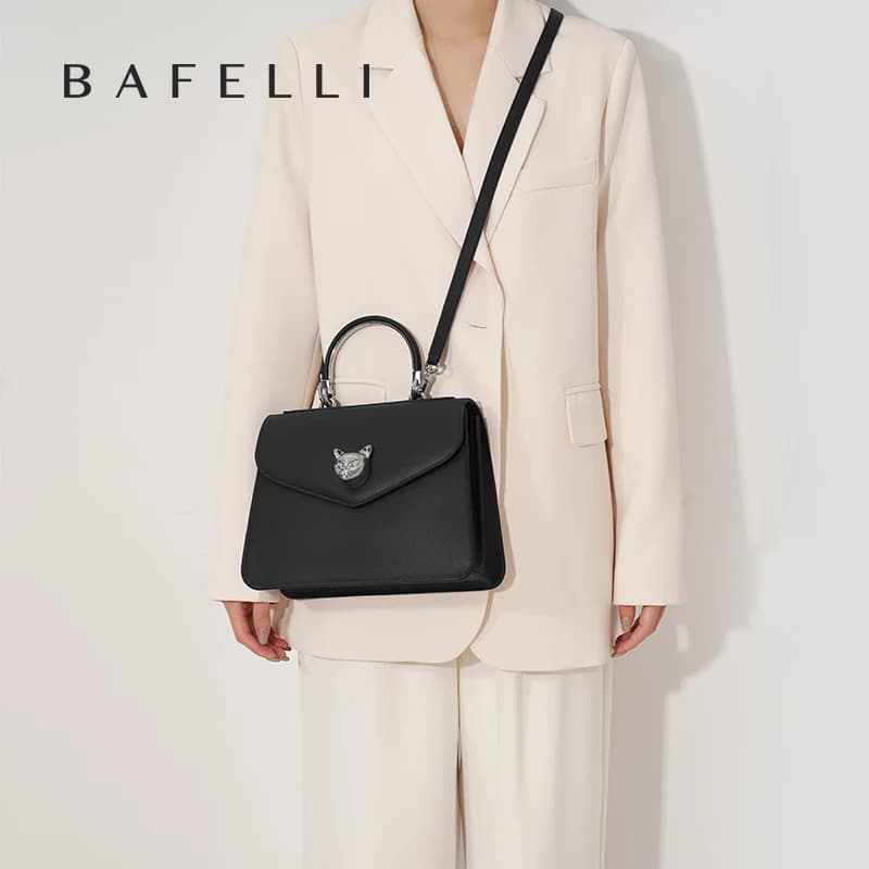 2025 BAFELLI CAT femmes nouvelle mode sac à main dame élégant affaires femme cuir marque de luxe déc