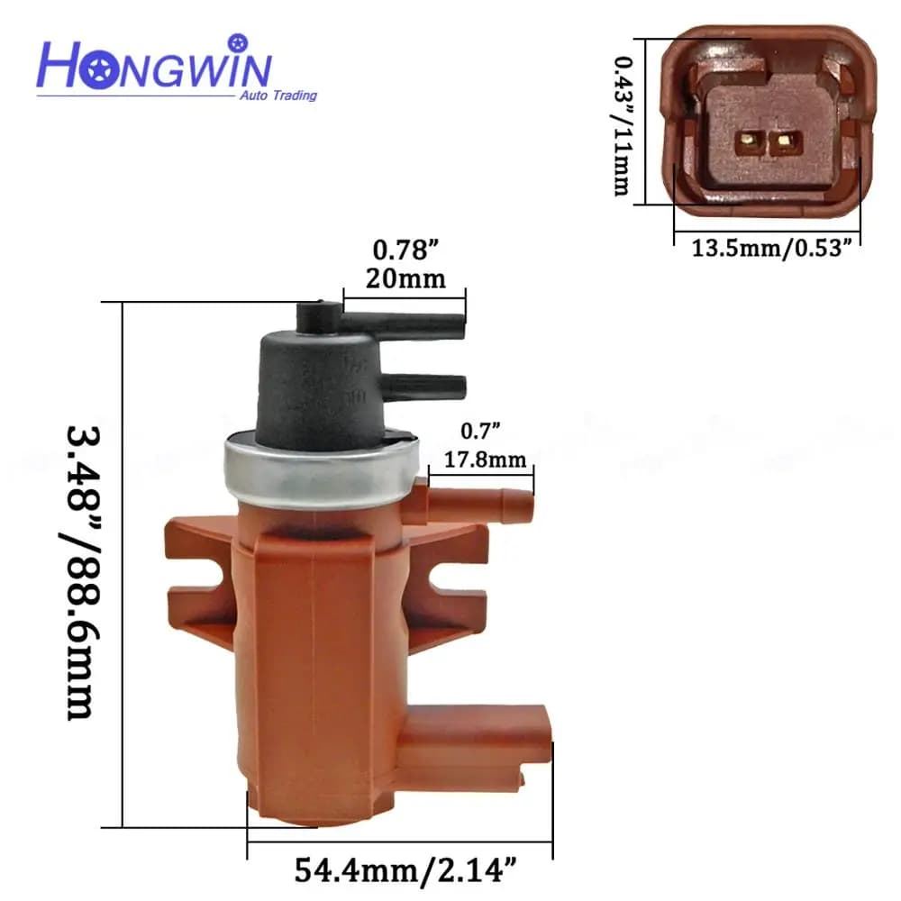 Électrovanne de pression de suralimentation turbo EGR, compatible avec Ford CMAX 1.6, cristaux TDCi,