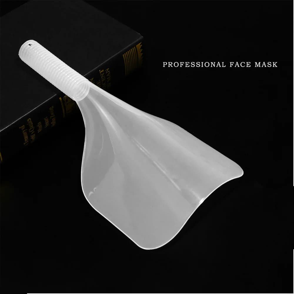 Bouclier facial en plastique transparent pour barbier, tampons de coupe de cheveux, pour Salon de co