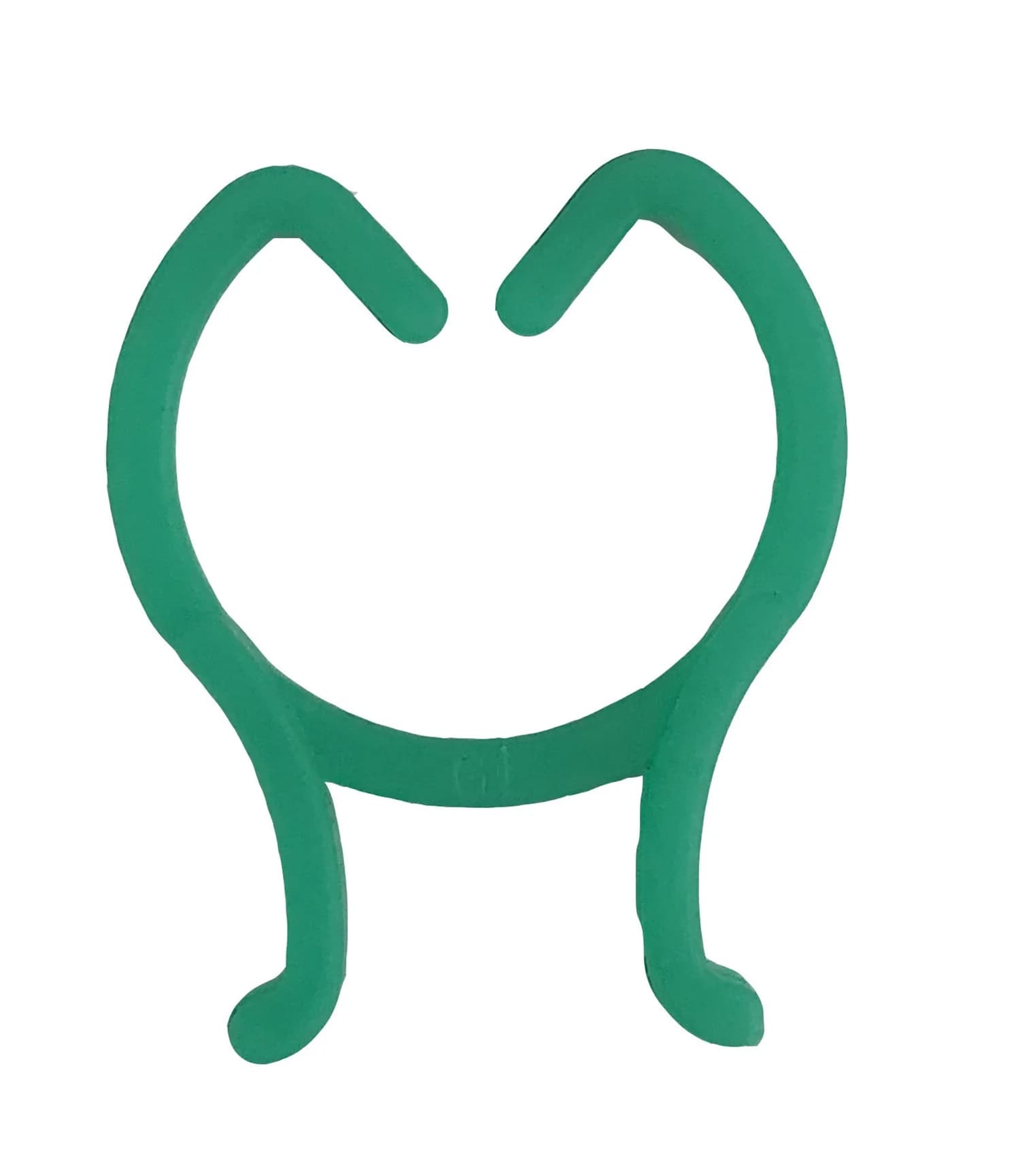 Clips pour plantes de jardin en forme de papillon vert, pince à boucle à levier M, paquet de 100