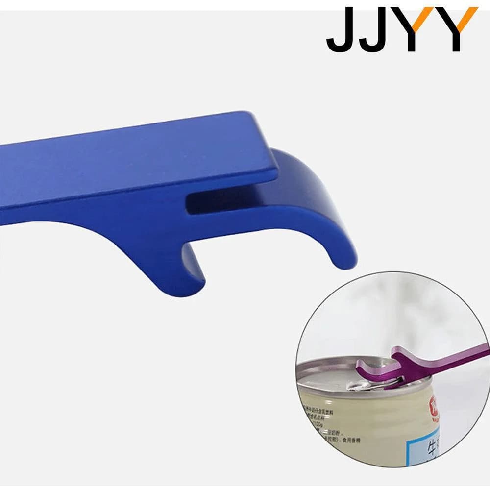 JJYY 5 pièces ouvre-bouteille de bière multifonctionnel Portable en alliage d'aluminium Mini clé pen