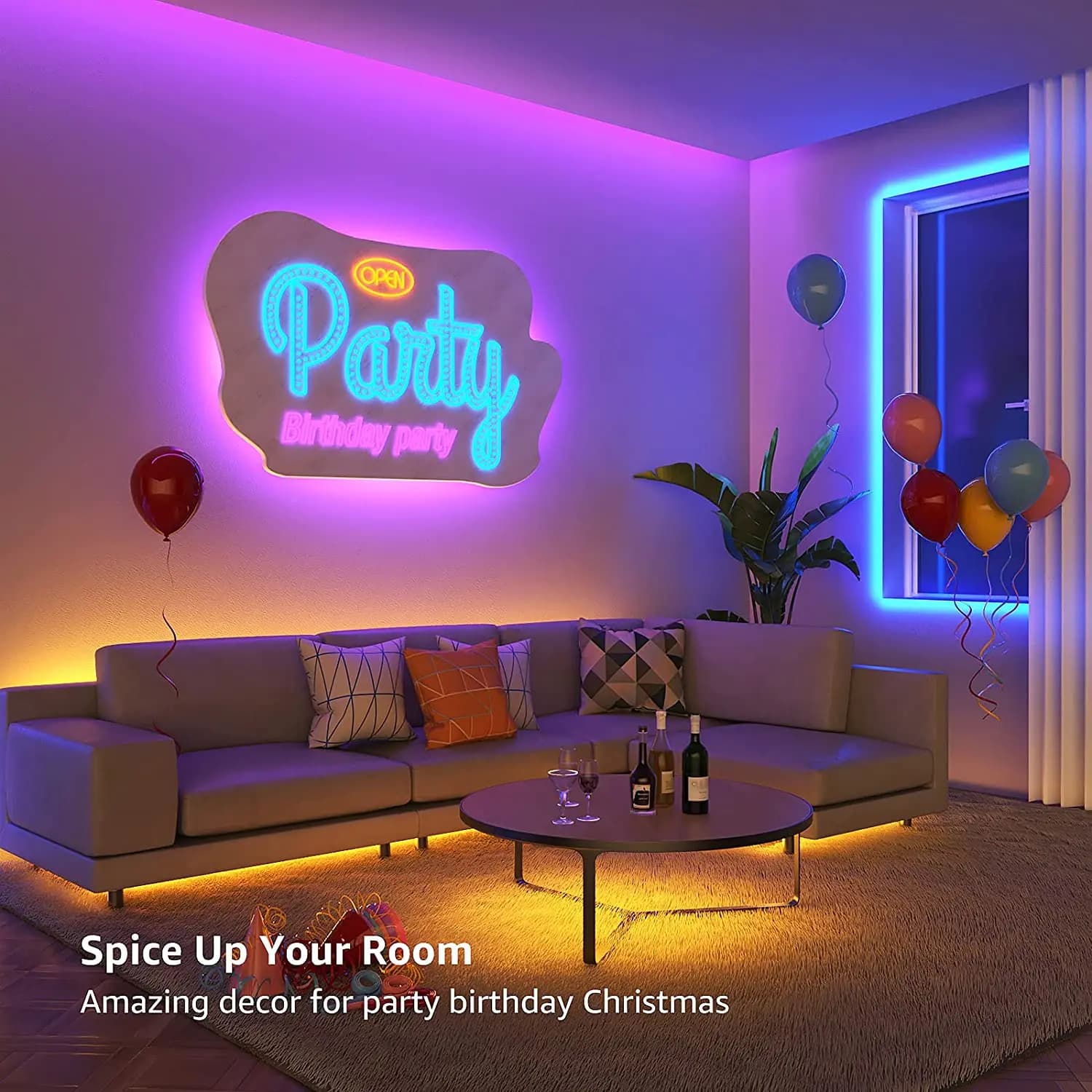 Bande lumineuse LED intelligente, RVB 5050, Tuya, WiFi, Zigbee, contrôle par téléphone, USB, ruban f